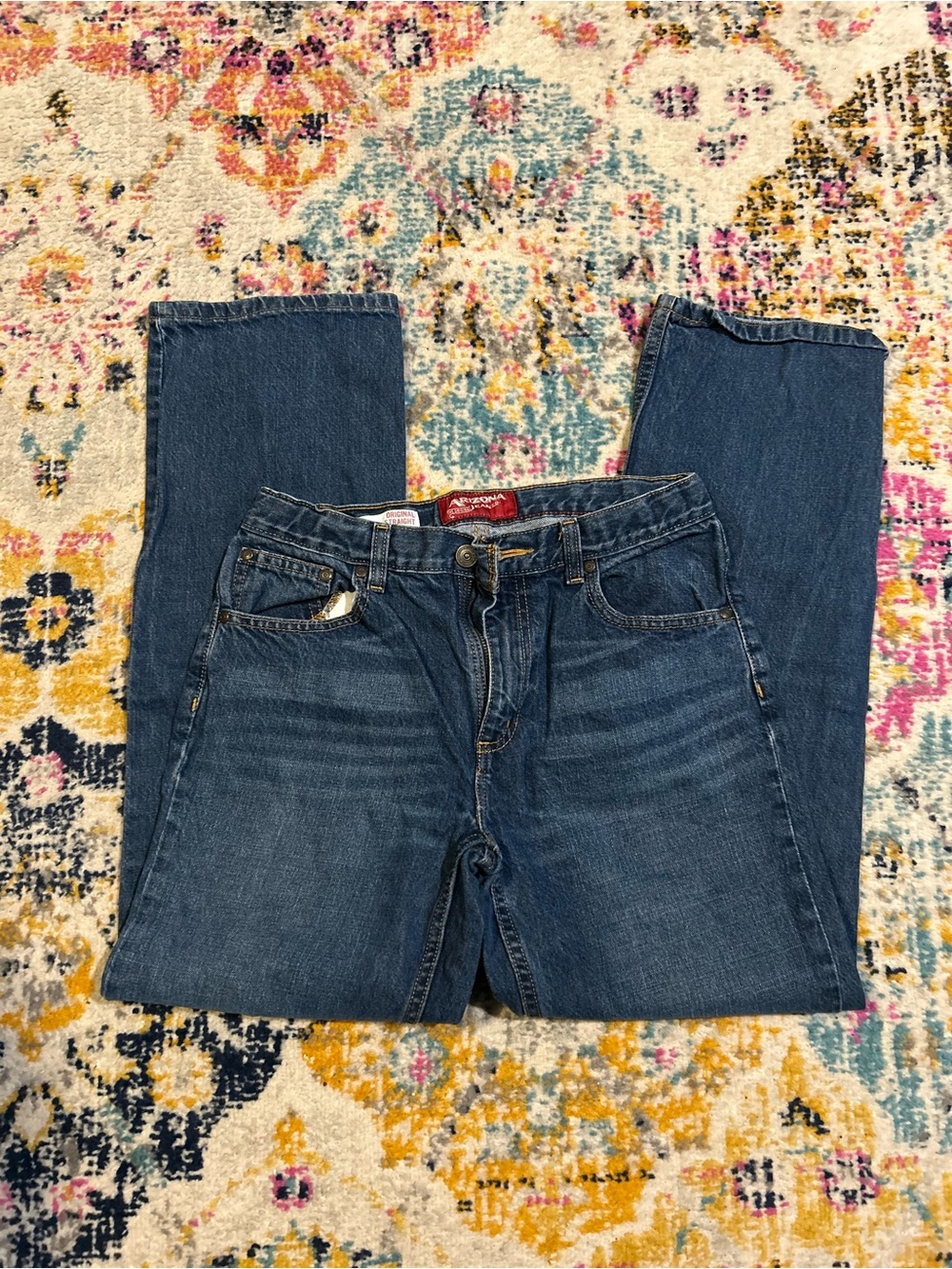 Wrangler boys Blue Classic Straight Jeans